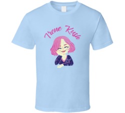 Irene Kush Cannabis Ganja Marijuana Strain Smoking Fan Worn Look T Shi