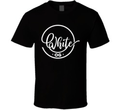 White Og Cannabis Ganja Marijuana Strain Smoking Fan T Shirt
