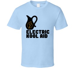 Electric Kool Aid Cannabis Ganja Marijuana Strain Smoking Fan T Shirt