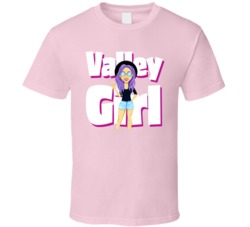Valley Girl Cannabis Ganja Marijuana Strain Smoking Fan T Shirt