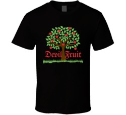 Devil Fruit Cannabis Ganja Marijuana Strain Smoking Fan T Shirt