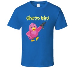 Ghetto Bird Cannabis Ganja Marijuana Strain Smoking Fan T Shirt