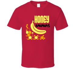 Honey Banana Cannabis Ganja Marijuana Strain Smoking Fan T Shirt
