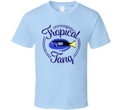 Tropical Tang Cannabis Ganja Marijuana Strain Smoking Fan T Shirt