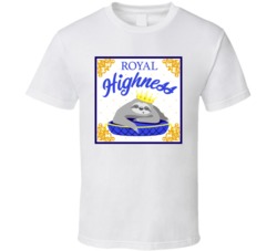 Royal Highness Cannabis Ganja Marijuana Strain Smoking Fan T Shirt