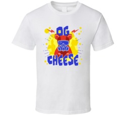 Og Cheese Cannabis Ganja Marijuana Strain Smoking Fan T Shirt