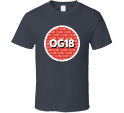 Og18 Cannabis Ganja Marijuana Strain Smoking Fan T Shirt