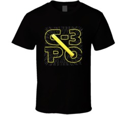 C3po Cannabis Ganja Marijuana Strain Smoking Fan Worn Look T Shirt