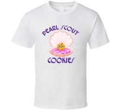 Pearl Scout Cookies Cannabis Ganja Marijuana Strain Smoking Fan Worn L