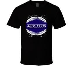 Megalodon Cannabis Ganja Marijuana Strain Smoking Fan Worn Look T Shir