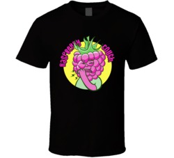 Raspberry Cough Cannabis Ganja Marijuana Strain Smoking Fan T Shirt