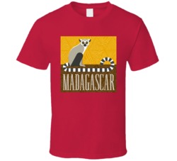 Madagascar Cannabis Ganja Marijuana Strain Smoking Fan Worn Look T Shi