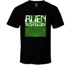 Alien Technology Cannabis Ganja Marijuana Strain Smoking Fan T Shirt