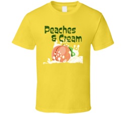 Peaches And Cream Cannabis Ganja Marijuana Strain Smoking Fan Worn Loo