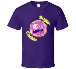 Sugar Cookie Cannabis Ganja Marijuana Strain Smoking Fan Worn Look T S