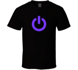 Purple Power Cannabis Ganja Marijuana Strain Smoking Fan T Shirt