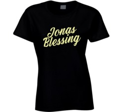 Jonas Blessing Funny Sports Nick Jonas Brothers Lucky Charm Ladies T S