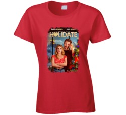 Holidate Christmas Movie Emma Roberts Luke Bracey Distressed Holiday P
