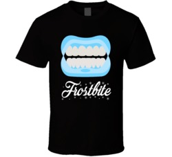 Frostbite Cannabis Ganja Marijuana Strain Smoking Fan T Shirt