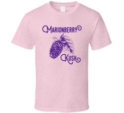 Marionberry Kush Cannabis Ganja Marijuana Strain Smoking Fan Worn Look
