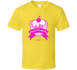 Cherry Cream Pie Cannabis Ganja Marijuana Strain Smoking Fan T Shirt