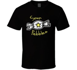 Sour Pebbles Cannabis Ganja Marijuana Strain Smoking Fan T Shirt