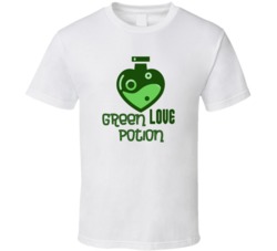 Green Love Potion Cannabis Ganja Marijuana Strain Smoking Fan T Shirt