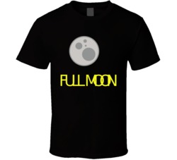 Full Moon Cannabis Ganja Marijuana Strain Smoking Fan T Shirt