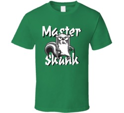 Master Skunk Cannabis Ganja Marijuana Strain Smoking Fan T Shirt