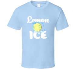 Lemon Ice Cannabis Ganja Marijuana Strain Smoking Fan Worn Look T Shir