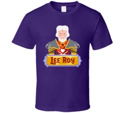 Lee Roy Cannabis Ganja Marijuana Strain Smoking Fan T Shirt