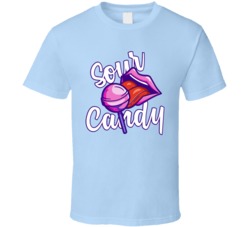 Sour Candy Cannabis Ganja Marijuana Strain Smoking Fan T Shirt