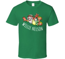 Willie Cannabis Ganja Marijuana Strain Smoking Fan T Shirt