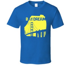 Bay Dream Cannabis Ganja Marijuana Strain Smoking Fan Worn Look T Shir