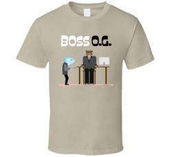 Boss Og Cannabis Ganja Marijuana Strain Smoking Fan T Shirt