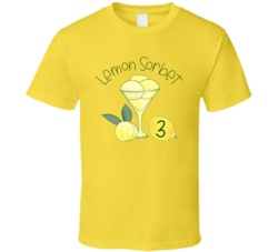 Lemon Sorbet 3 Cannabis Ganja Marijuana Strain Smoking Fan T Shirt