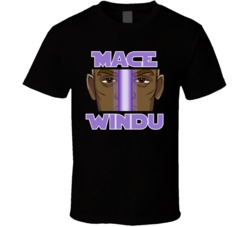 Mace Windu Cannabis Ganja Marijuana Strain Smoking Fan T Shirt