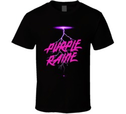 Purple Raine Cannabis Ganja Marijuana Strain Smoking Fan T Shirt