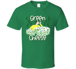 Green Cheese Cannabis Ganja Marijuana Strain Smoking Fan T Shirt