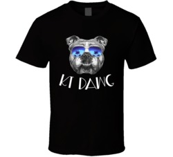 Kt Dawg Cannabis Ganja Marijuana Strain Smoking Fan T Shirt