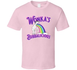 Wonka's Bubbalicious Cannabis Ganja Marijuana Strain Smoking Fan T Shi