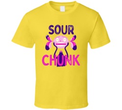 Sour Chunk Cannabis Ganja Marijuana Strain Smoking Fan T Shirt