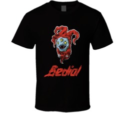 Bedial Cannabis Ganja Marijuana Strain Smoking Fan Worn Look T Shirt