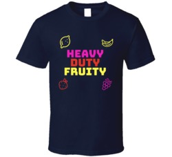 Heavy Duty Fruity Cannabis Ganja Marijuana Strain Smoking Fan T Shirt