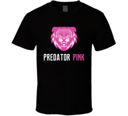Predator Pink Cannabis Ganja Marijuana Strain Smoking Fan T Shirt
