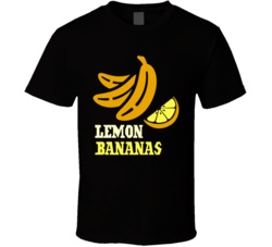 Lemon Bananas Cannabis Ganja Marijuana Strain Smoking Fan T Shirt