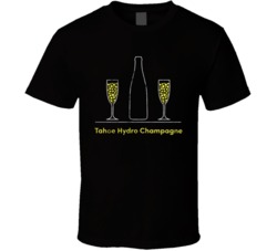 Tahoe Hydro Champagne Cannabis Ganja Marijuana Strain Smoking Fan Worn