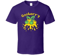 Gooberry Cannabis Ganja Marijuana Strain Smoking Fan T Shirt