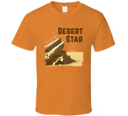 Desert Star Cannabis Ganja Marijuana Strain Smoking Fan Worn Look T Sh