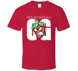 Strawberry Og Cannabis Ganja Marijuana Strain Smoking Fan T Shirt
